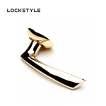 Ручки дверные LOCKSTYLE Kopella PB/CP золото/хром