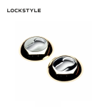 Накладка LOCKSTYLE ET PB/CP золото/хром