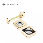 Фиксатор LOCKSTYLE ZQ WC PB/CP золото/хром