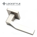 Ручки дверные LOCKSTYLE GRAND ZN NBM ( матовый никель)