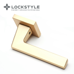 Ручки дверные LOCKSTYLE PRIME ZN BB ( матовое золото)
