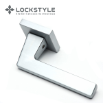 Ручки дверные LOCKSTYLE PRIME ZN CBM ( матовый хром)