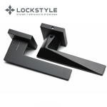 Ручки дверные LOCKSTYLE MIRAGE ZN AL6 ( черный)