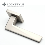 Ручки дверные LOCKSTYLE MORI ZN NBM ( матовый никель)