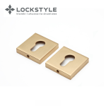 Накладка LOCKSTYLE ET ZN BB (матовое золото)