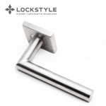 Ручки дверные LOCKSTYLE SQ INOX1 (нержавеющая сталь)