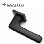Ручки дверные LOCKSTYLE NIX ZN цвет AL6 (черный)