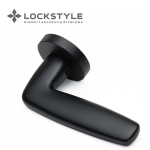 Ручки дверные LOCKSTYLE KAYA ZR цвет AL6 (черный)