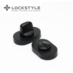 Фиксатор LOCKSTYLE WC MOV цвет AL6 (черный)