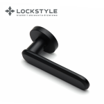 Ручки дверные LOCKSTYLE NOLA ZR цвет AL6 (черный)