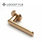 Ручки дверные LOCKSTYLE NOLA ZR цвет BB (матовое золото)