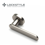 Ручки дверные LOCKSTYLE OVA ZR цвет NBM (матовый никель)