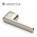 Ручки дверные LOCKSTYLE AKIK MOV NBM (матовый никель)
