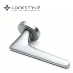 Ручки дверные LOCKSTYLE GIGI ZR цвет CBM (матовый хром)