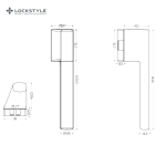 Ручки дверные LOCKSTYLE ULTRON MPR CBM (матовый хром) — изображение 4