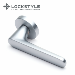 Ручки дверные LOCKSTYLE ELLIPSE ZR цвет CBM (матовый хром)