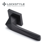 Ручки дверные LOCKSTYLE PIRA ZN AL6 (черный)