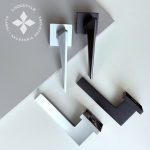 Ручки дверные LOCKSTYLE MIRAGE ZN AL6 ( черный) — изображение 4