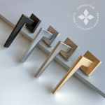 Ручки дверные LOCKSTYLE MORI ZN AL6 ( черный) — изображение 4