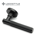 Ручки дверные LOCKSTYLE SOFI ZR цвет AL6 (черный)