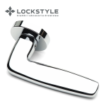 Ручки дверные LOCKSTYLE KAYA ZR цвет CR (хром)