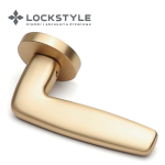 Ручки дверные LOCKSTYLE KAYA ZR цвет BB (матовое золото)