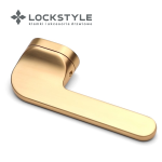 Ручки дверные LOCKSTYLE JASPER MOV цвет BB (матовое золото)