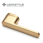 Ручки дверные LOCKSTYLE AKIK MOV цвет BB (матовое золото)