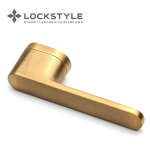 Ручки дверные LOCKSTYLE AKIK MOV цвет MAB (французская бронза)