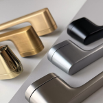 Ручки дверные LOCKSTYLE AKIK MOV цвет GL глянцевое золото (PVD покрытие) — изображение 3