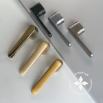 Ручки дверные LOCKSTYLE AKIK MOV NBM (матовый никель) — изображение 2