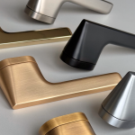 Ручки дверные LOCKSTYLE PERIDOT MOV цвет BB (матовое золото) — изображение 3