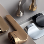 Ручки дверные LOCKSTYLE JASPER MOV цвет BB (матовое золото) — изображение 3