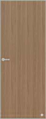 Межкомнатная дверь скрытого монтажа (шпон)