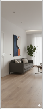 Межкомнатная дверь скрытого монтажа (стекло/зеркало) — изображение 3